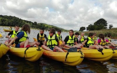 Les 6e à la base nautique de Saint M’Hervé