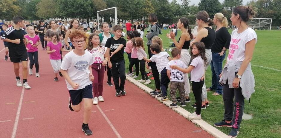 500 enfants en piste pour ceux « qui ne peuvent pas courir »