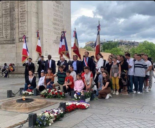 Le centenaire de la flamme du Soldat inconnu célébré